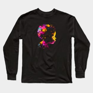 Colorful Child's Head #3 Long Sleeve T-Shirt